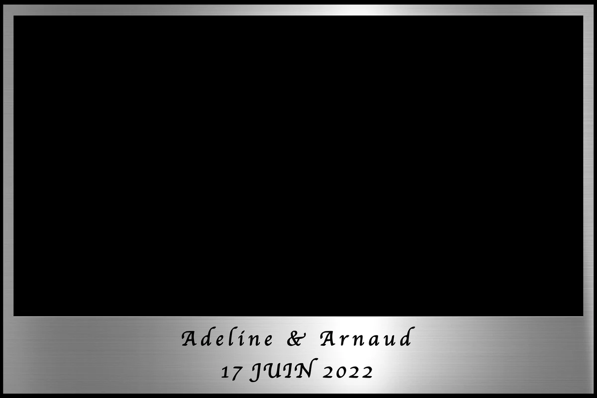 Photobooth mariage art déco