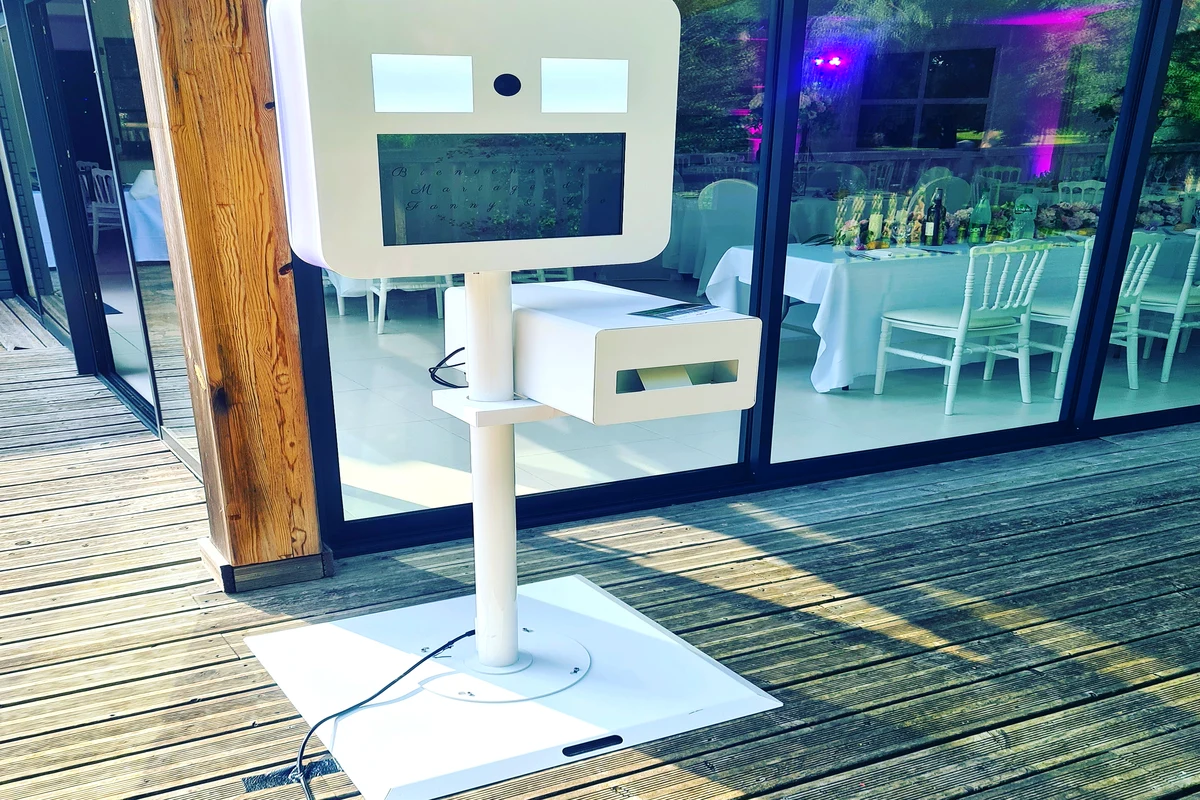Photobooth mariage en terrasse